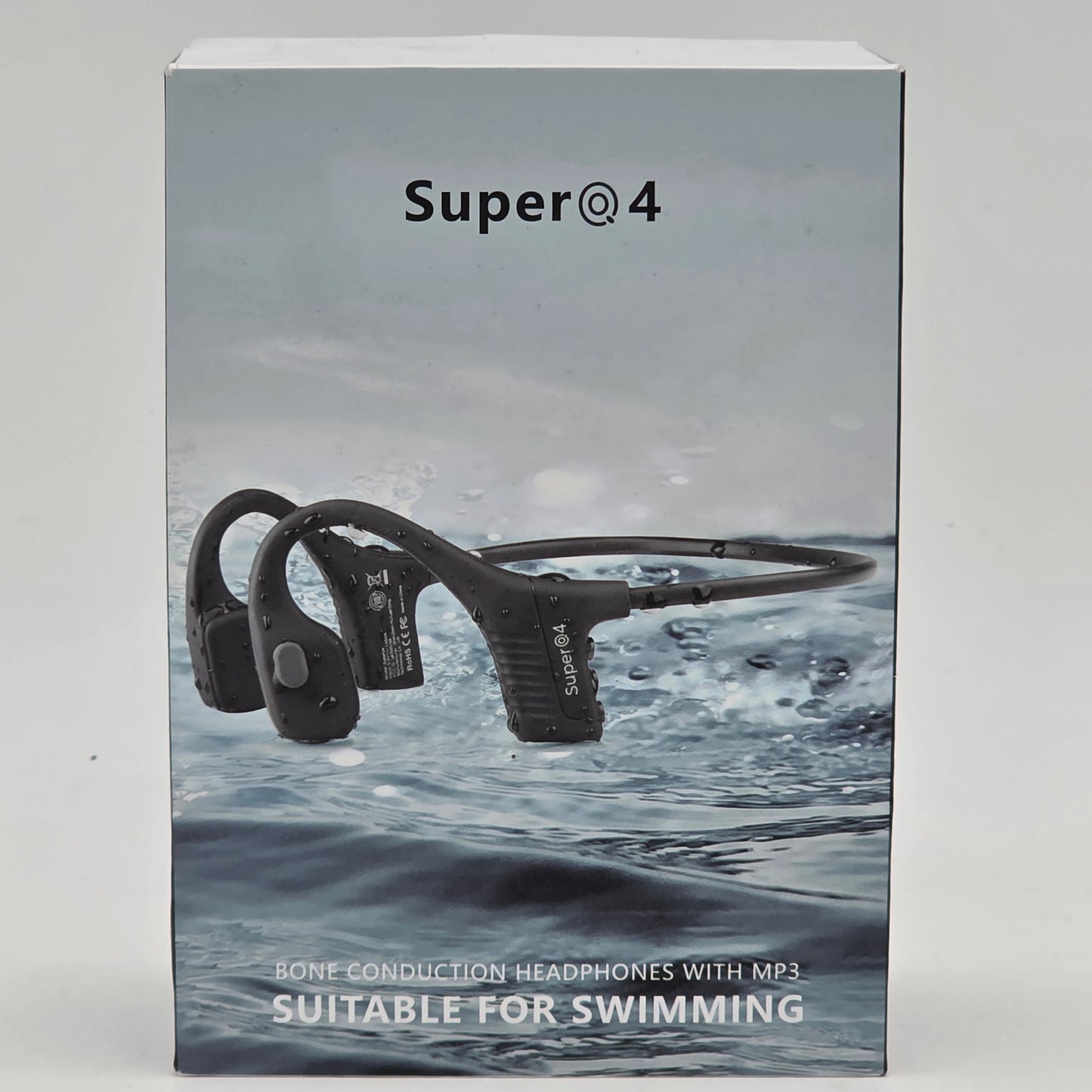 SuperQ 4 YouthWhisper Bone Conduction Wireless Bluetooth Headphones Black