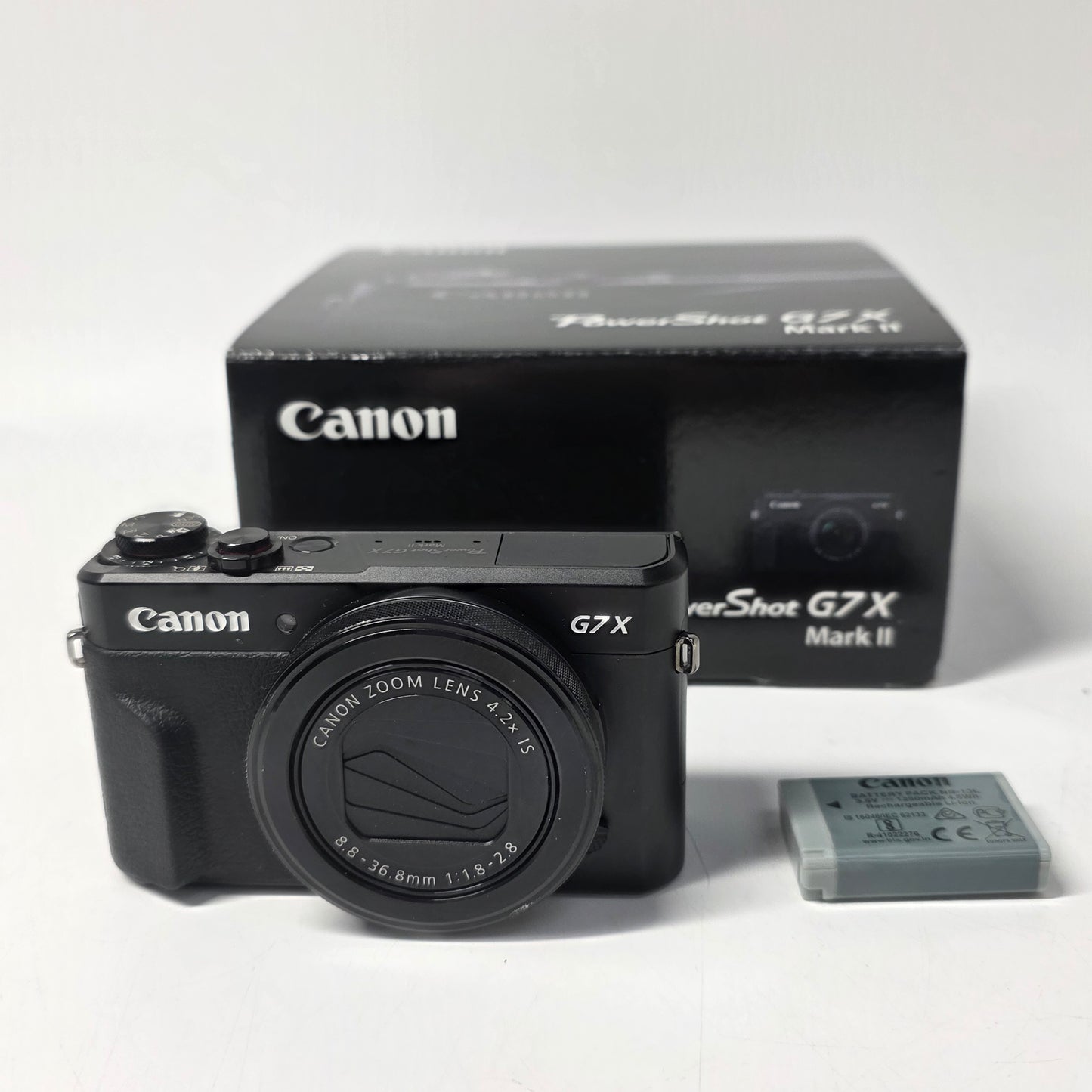 Canon PowerShot G7 X Mark II 20.1MP Digital Point-And-Shoot Camera