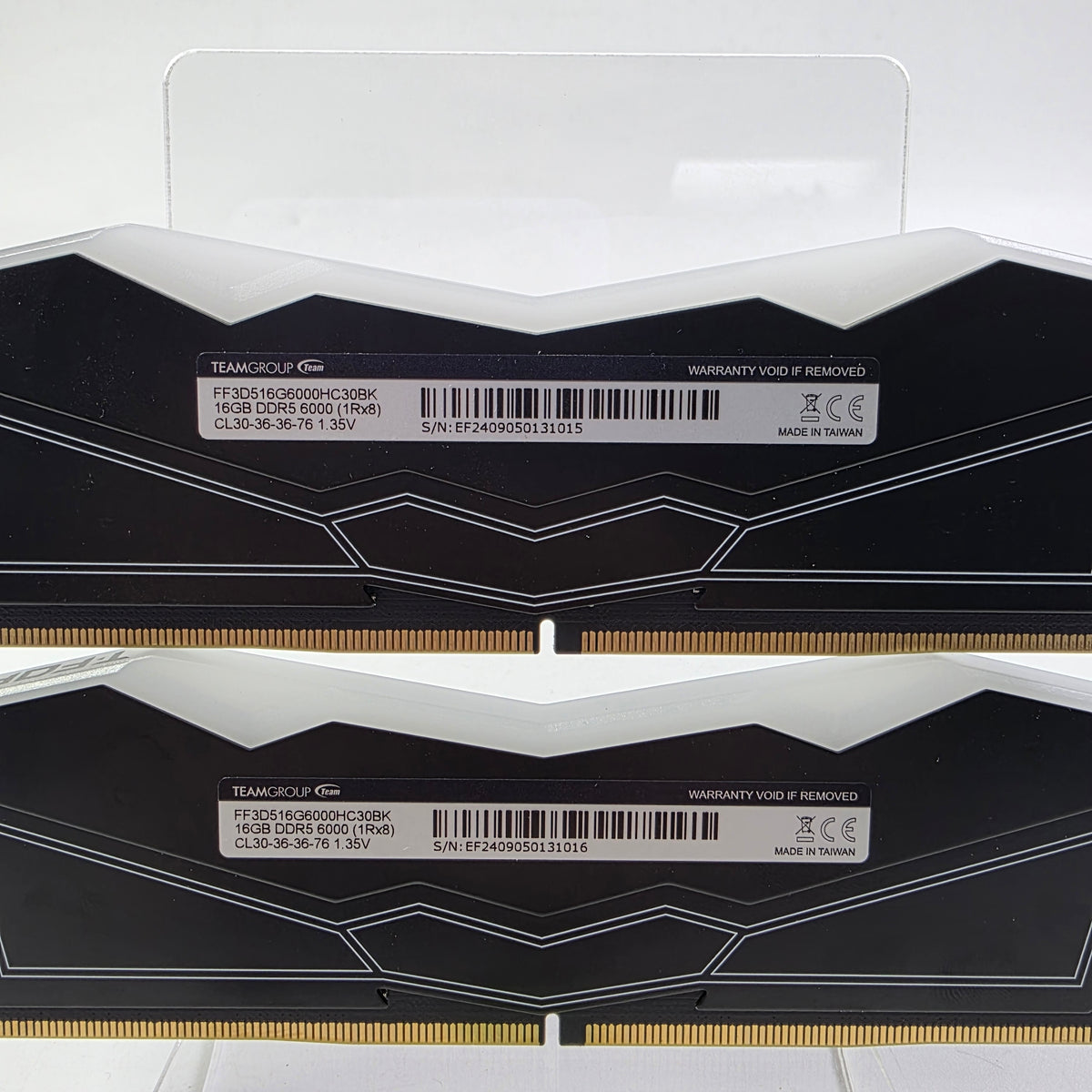 TeamGroup T-Force Delta RGB 16GB (2x8GB) RAM DDR5 6000MHz FF3D516G6000HC30BK
