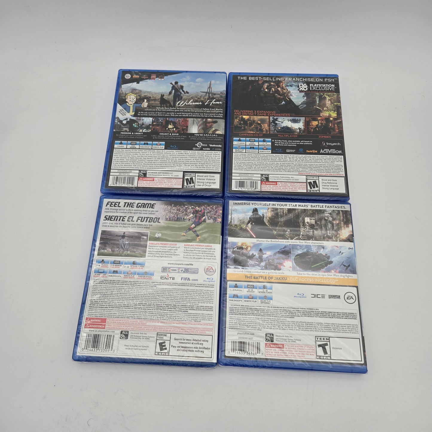 New Lot of 8 Sony Games See Description For Titles