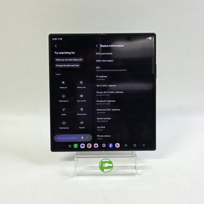 Factory Unlocked Samsung Galaxy Z Fold8 Ultra 12GB RAM 512GB SM-F976U1 Purple