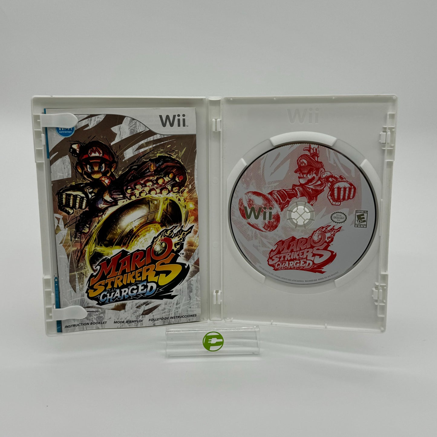 Mario Strikers Charged  (Nintendo Wii,  2007)  CIB