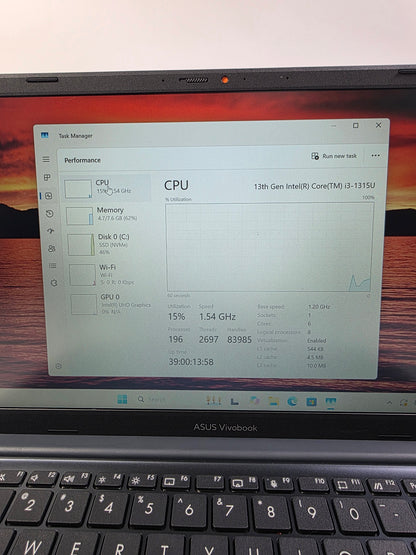Asus Vivobook 14 X1404VA 13.9 i3-1315U 1.2GHz 8GB RAM 128GB SSD