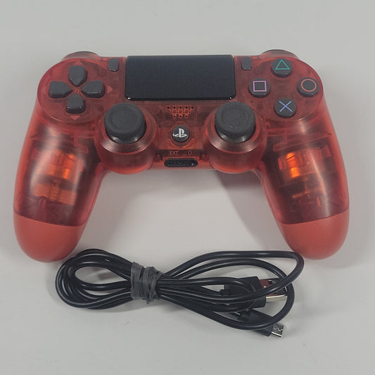Sony PlayStation 4 PS4 DualShock 4 Wireless Controller Crystal Red CUH-ZCT2U