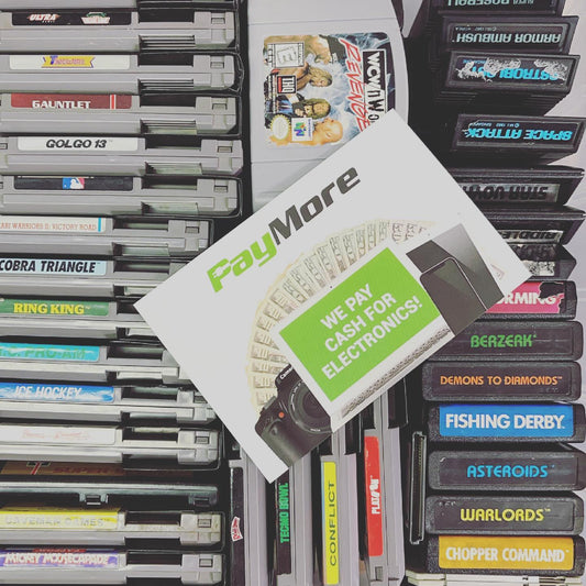 PayMore Stores® Bargain Bin Video Games 6 for $19.99 SNES NES PS5 + More!