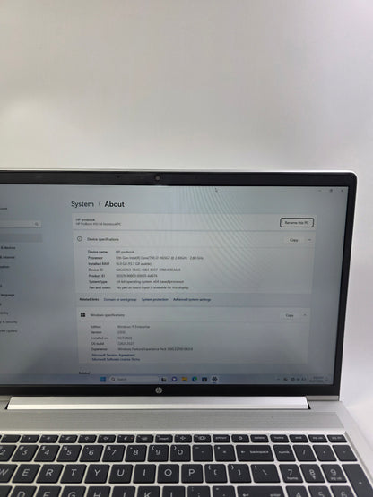 HP ProBook 15.3 i7-1165G7 2.80 16GB RAM 512GB