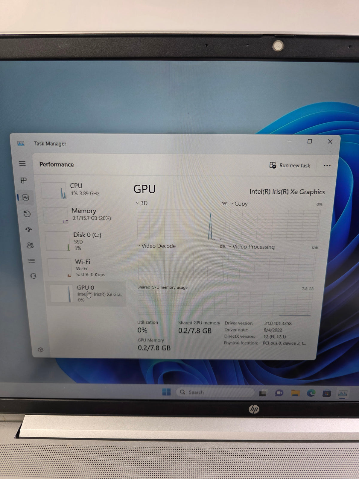 HP ProBook 15.3 i7-1165G7 2.80 16GB RAM 512GB