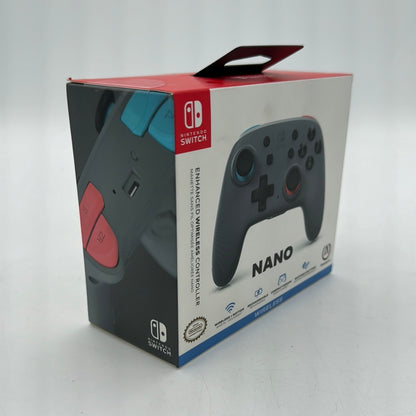 New Nintendo Nano Enhanced Wireless Controller NWLC001 Gray in Sealed Box