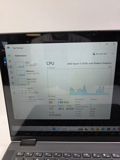 Lenovo IdeaPad Flex 5 14ARE05 13.9 Ryzen 5 4500U 2.3GHz 16GB RAM 256GB SSD
