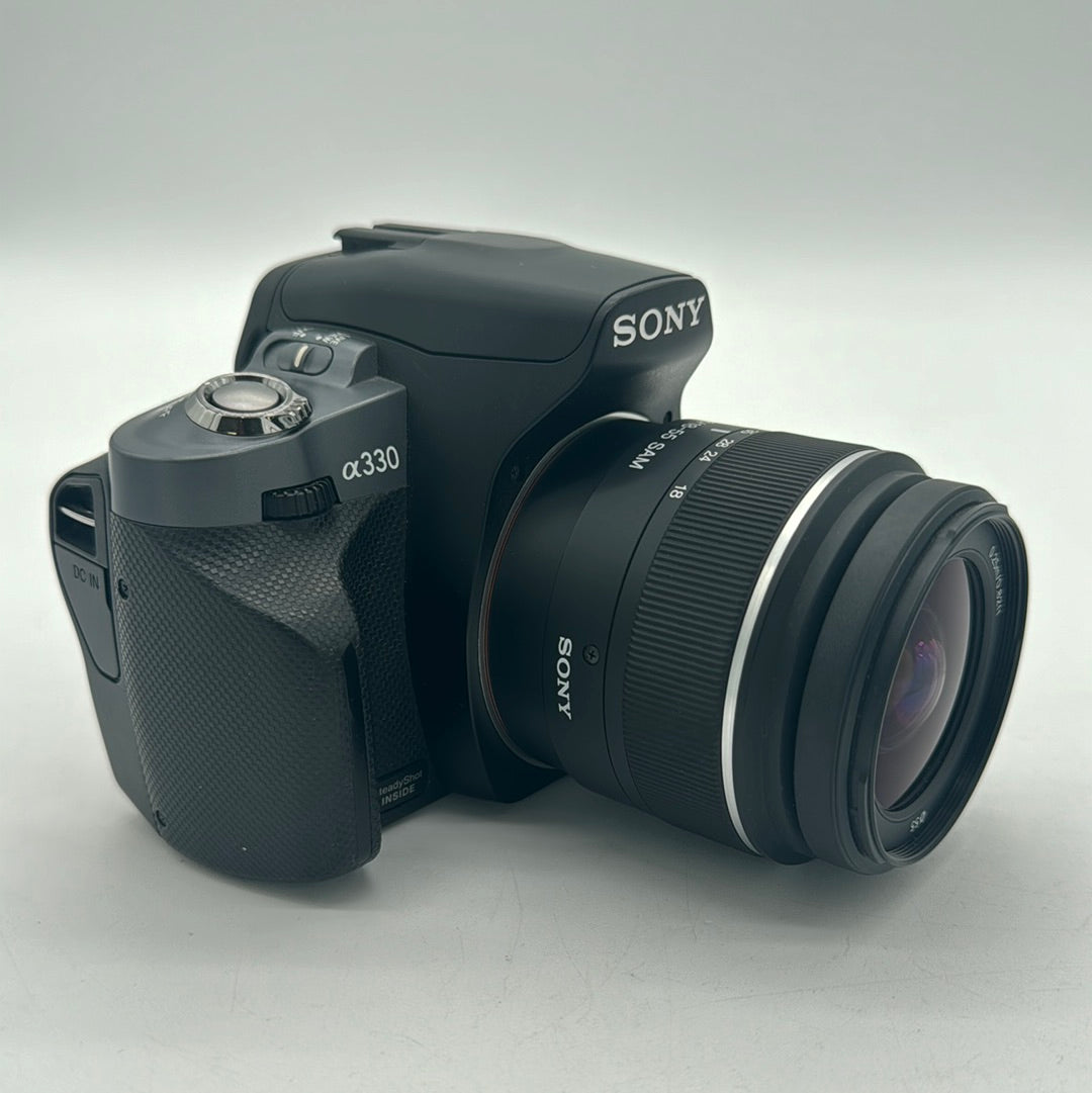 Sony A330 10.2MP Digital SLR DSLR Camera With Lens & Extras