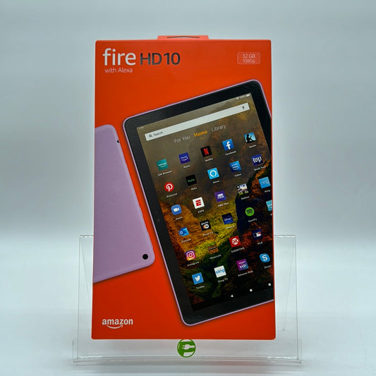 New Amazon Fire HD 10 Tablet 32GB Purple