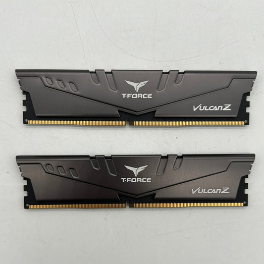 TeamGroup T-Force Vulcan Z 16GB (2x8GB) DDR4 3200MHz TLZGD48G3200HC16FBK Gaming RAM