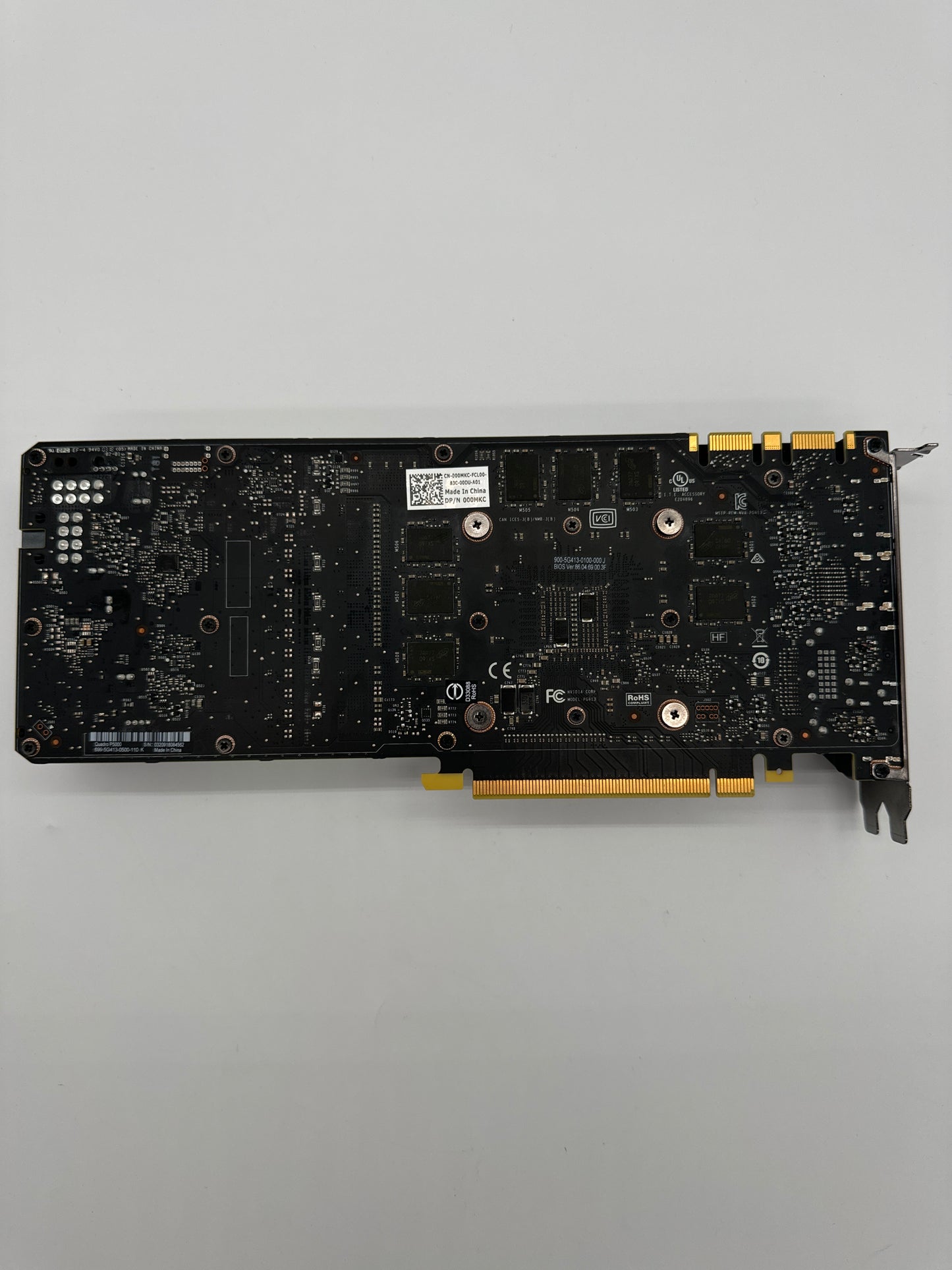 NVIDIA Quadro P5000 16GB GDDR5X Graphics Card 699-5G413-0500-110