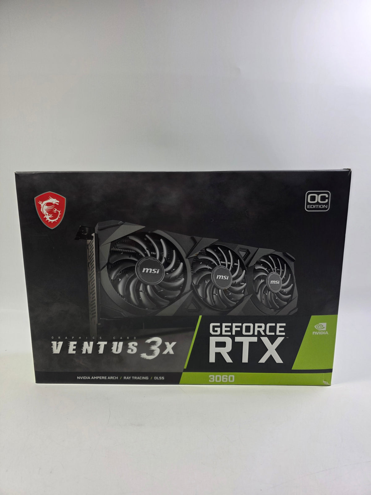 MSI GeForce RTX 3060 Ventus 3X OC 12GB GDDR6 Graphics Card 912-V397-698