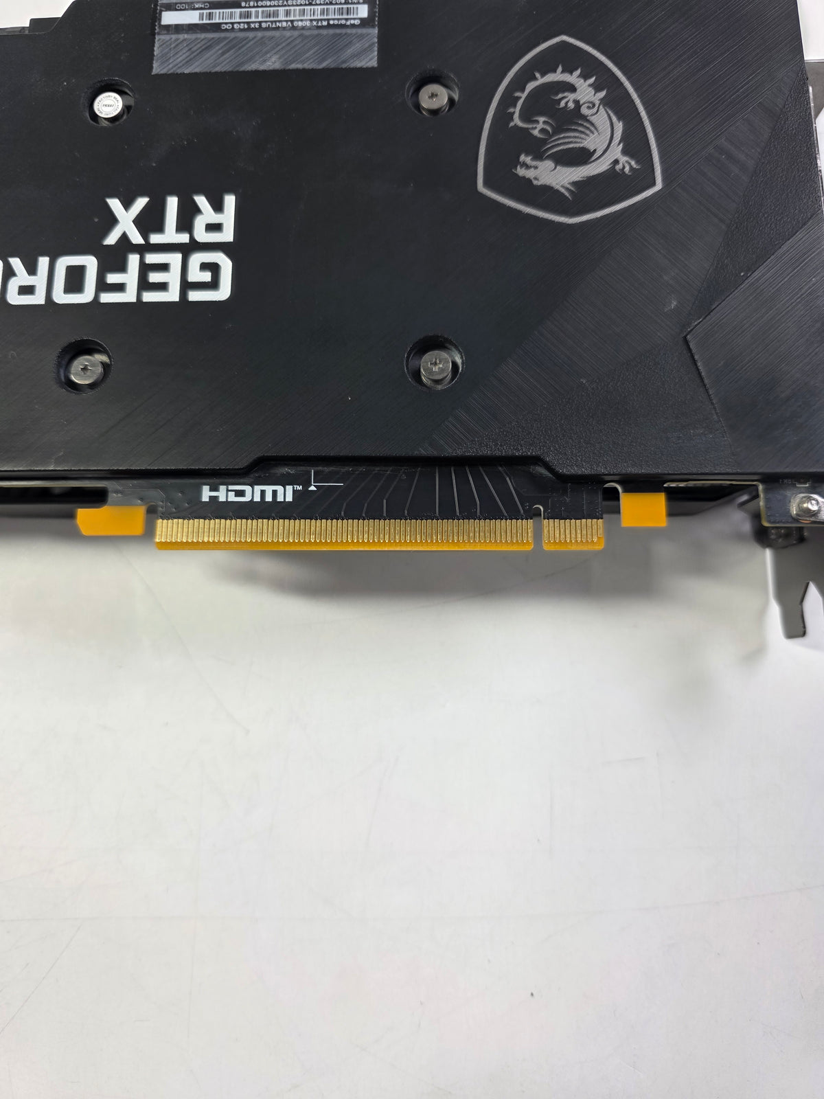 MSI GeForce RTX 3060 Ventus 3X OC 12GB GDDR6 Graphics Card 912-V397-698