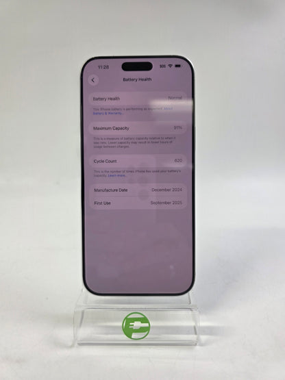 Unlocked Apple iPhone 16 Pro Max 256GB 26.7 White Titanium NYW43LL/A