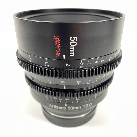 7 Artisans Cinema Lens 50mm T2.0 For Sony E-Mount