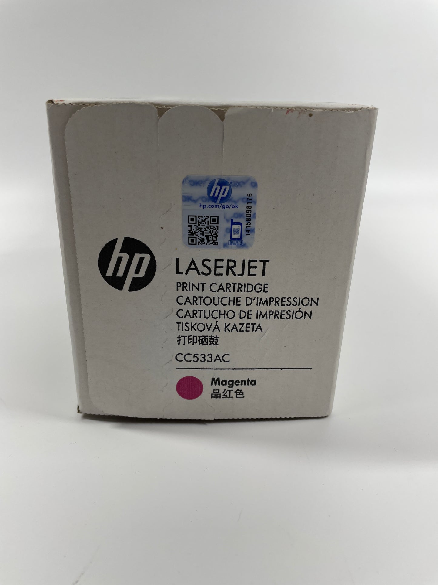New HP CC533AC Magenta Toner Cartridge