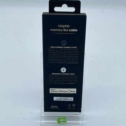 NEW Lot of 10 Mophie Memory-Flex Cable Connector 2991 4" Blue