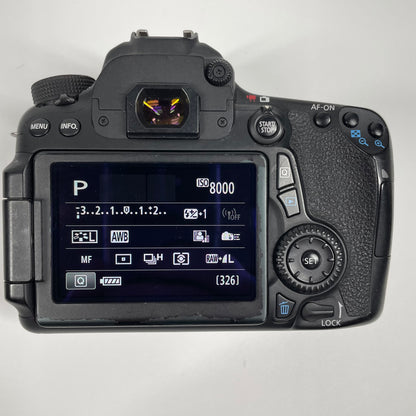 Canon EOS 70D 20.2MP Digital SLR DSLR Camera Body Only