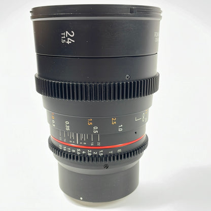 Rokinon Cine DSX 24mm T1.5 For Sony E-Mount Lens