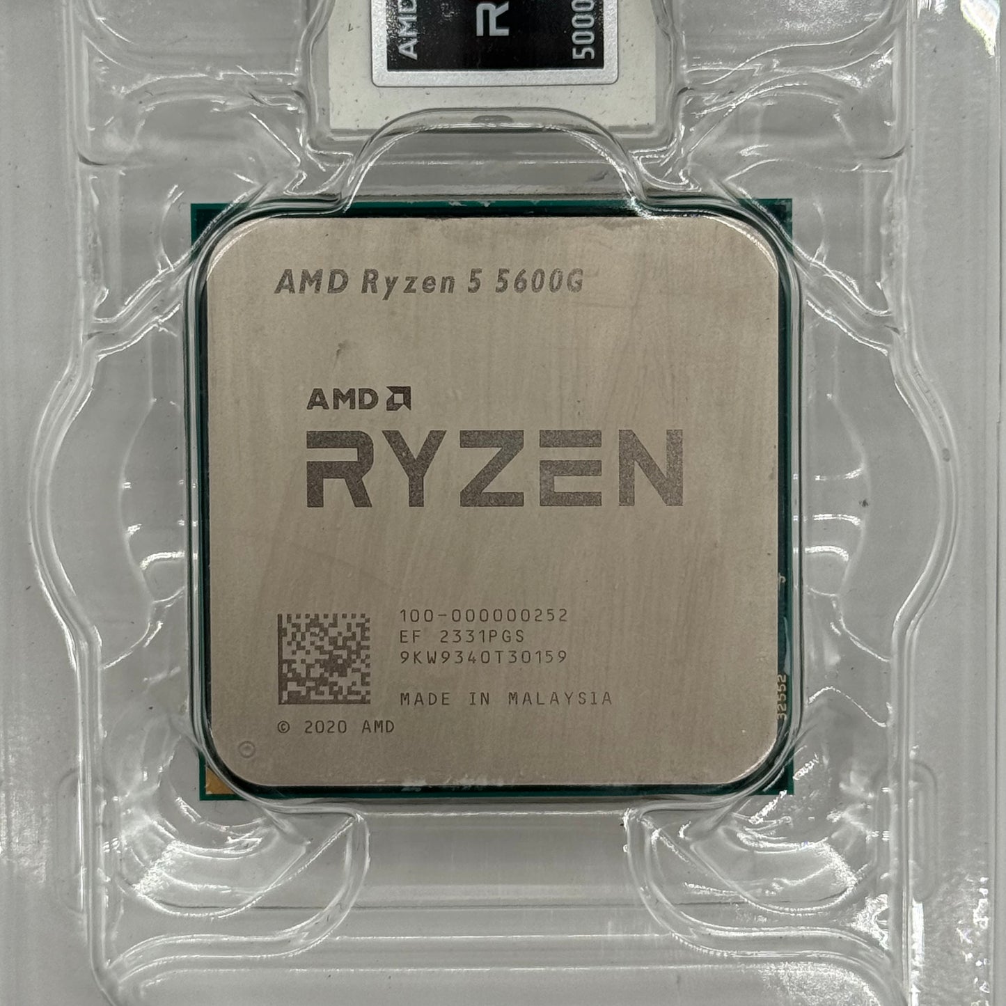 AMD Ryzen 5 5600G 3.90GHz 6 Core Processor 100-100000252BOX 12 Thread AM4