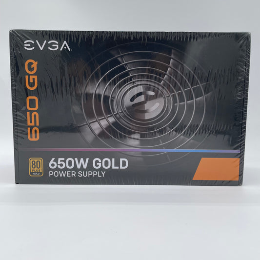New EVGA 650 GQ 210-GQ-0650-V1 80 Plus Gold 650W Fully Modular Power Supply