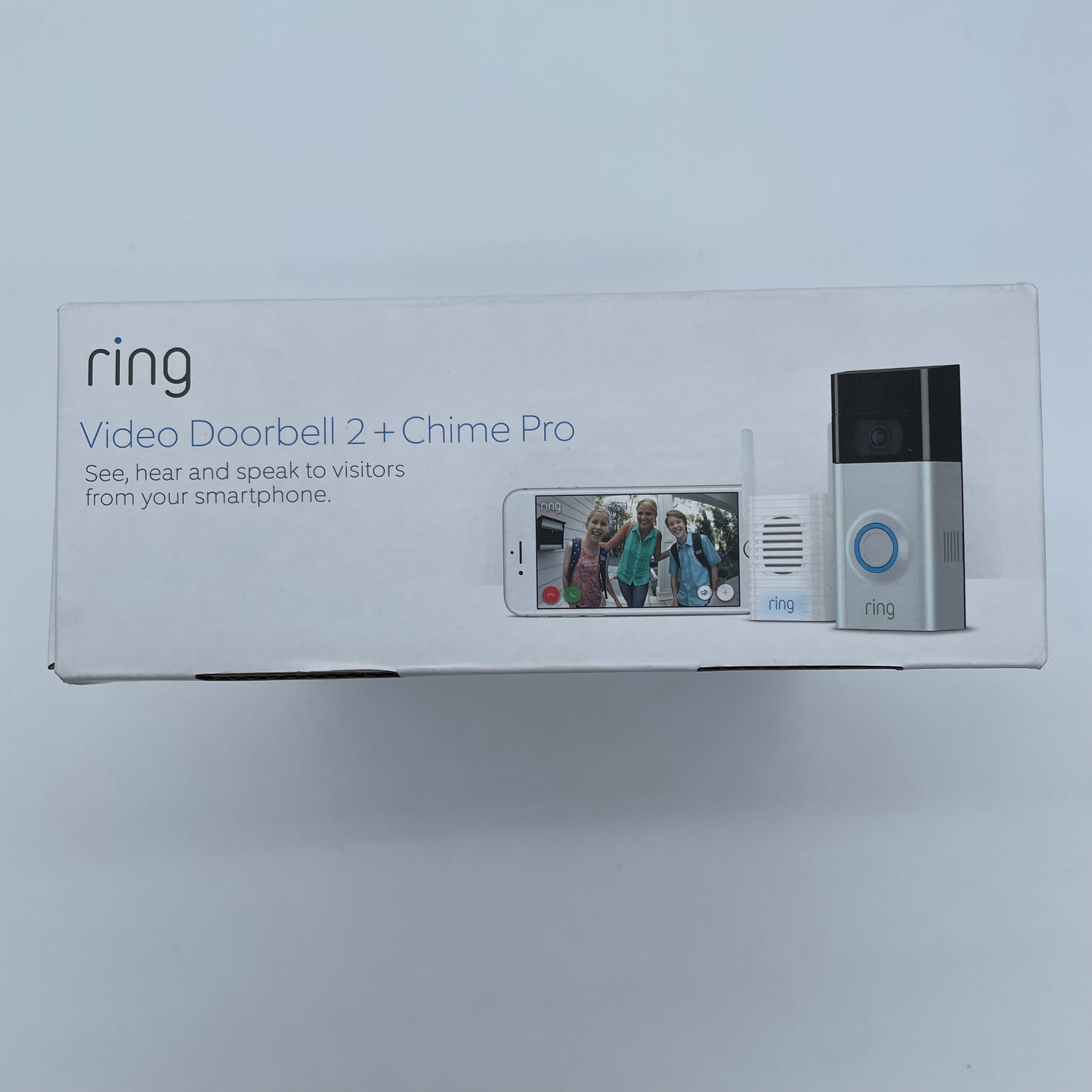 New Ring Video Doorbell 2 And Chime Pro Doorbell Chime Black And Silver