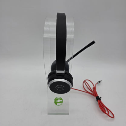 Jabra Evolve 40 Wired On-Ear Headphones Black/Orange