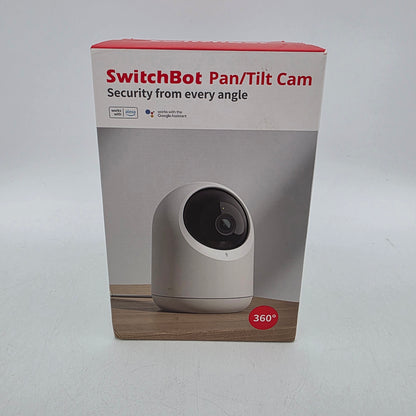 New Switchbot Pan/Tilt Cam Security Camera W1801200