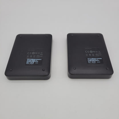 Lot of 2 Western Digital My Passport 1TB External SSD