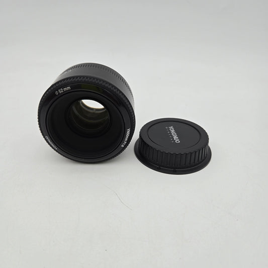 Yongnuo Telephoto Lens 50mm f/1.8 For Canon EF Mount