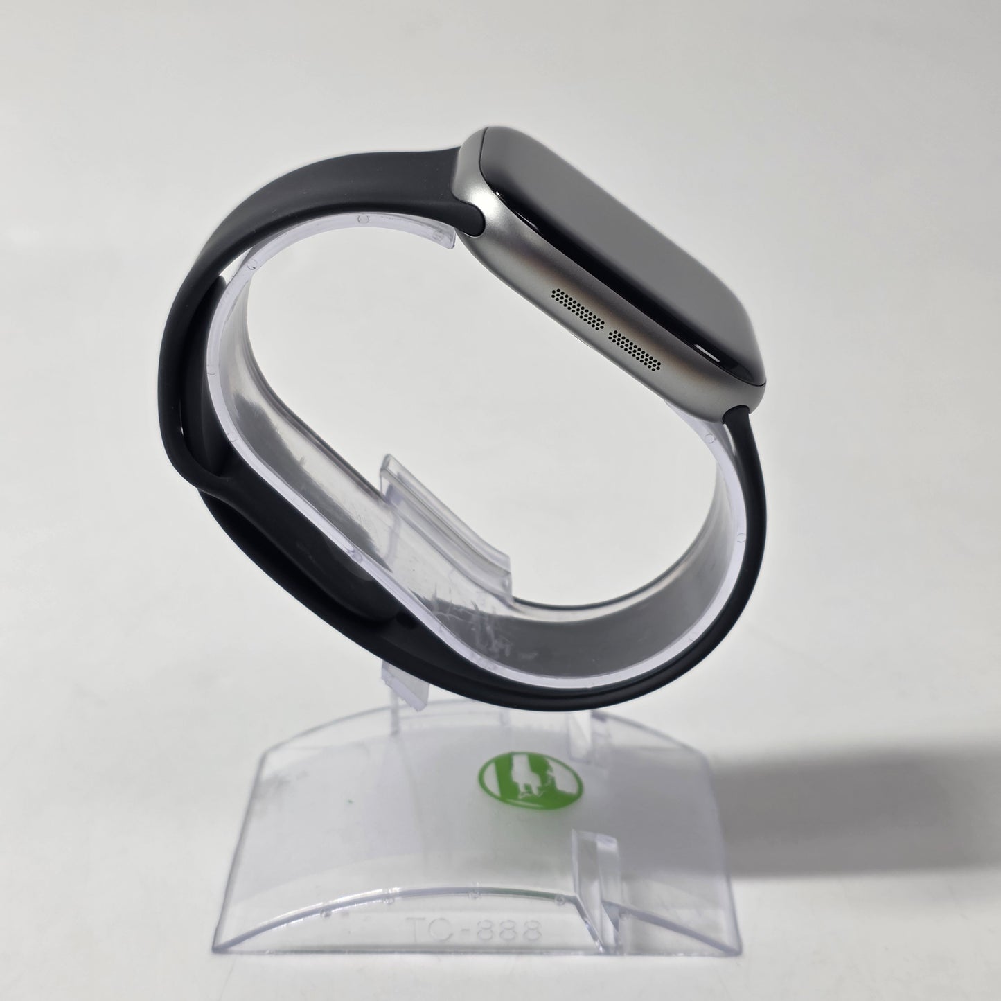 GPS Only Apple Watch Series 11 46MM Silver Aluminum Black Sport Band MEV44LW/A