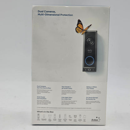 New EUFY Doorbell E340Q Wireless Security Doorbell