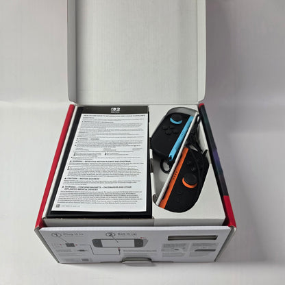 Nintendo Switch 2 Console Gaming System BEE‑001 Red/Blue