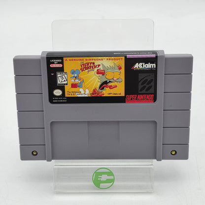 The Itchy and Scratchy Game (Super Nintendo SNES, 1995)