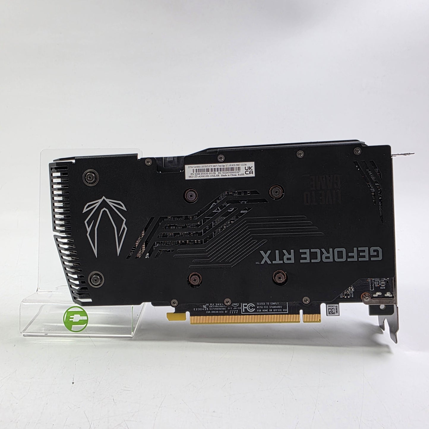 Zotac GeForce RTX 3060 Ti Twin Edge OC 8GB GDDR6 Graphics Card 9288-6N630-301Z8