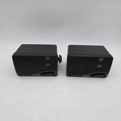 Herdio 3.5" 3-Way Indoor Outdoor Speakers 3-Way 200 Watts Black HOS-301