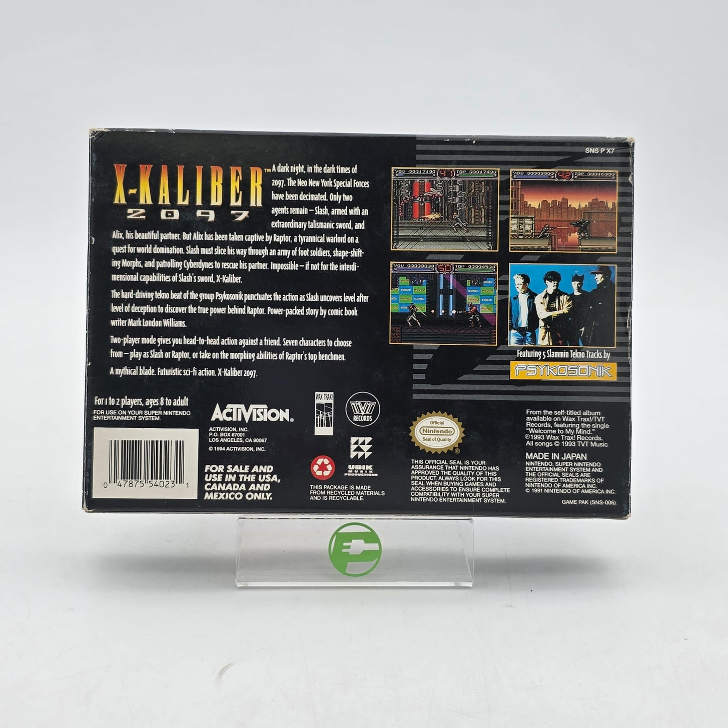 X-Kaliber 2097 (Super Nintendo SNES, 1994)