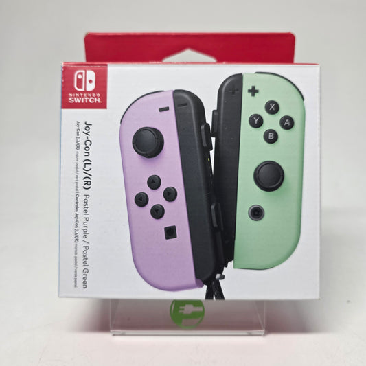 Nintendo Switch Joy-Con Controller 117078 Pastel Pink/Pastel Green