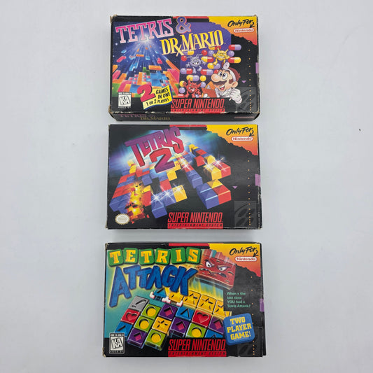 Lot of 3 Super Nintendo SNES Games