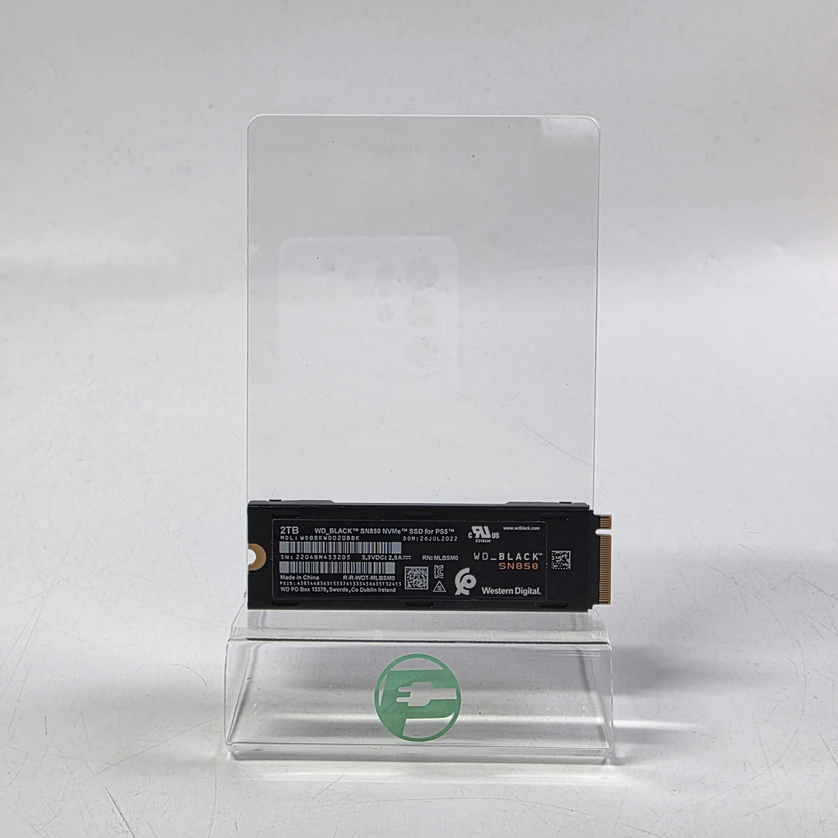 Western Digital WD 2280mm BLACK SN850 2TB M.2 NVMe Gen 4.0 x 4 SSD SN850