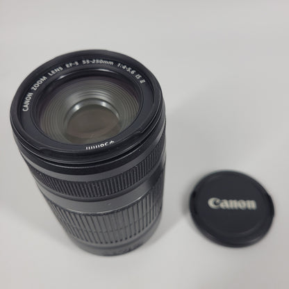 Canon EF-S Zoom Lens 55-250mm f/4-5.6 II