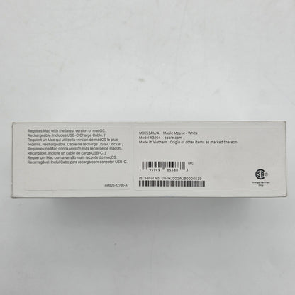 New Apple Magic Mouse (USB-C) A3204 White