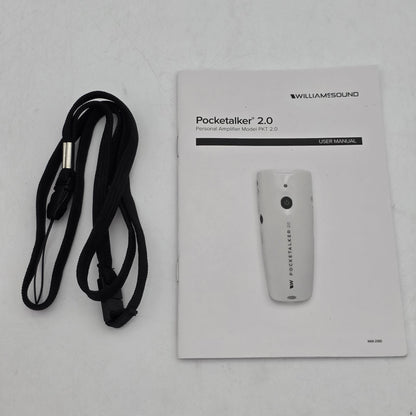 Williams Sound Pocketalker 2.0 Personal Amplifier PKT 2.0 VA BASE