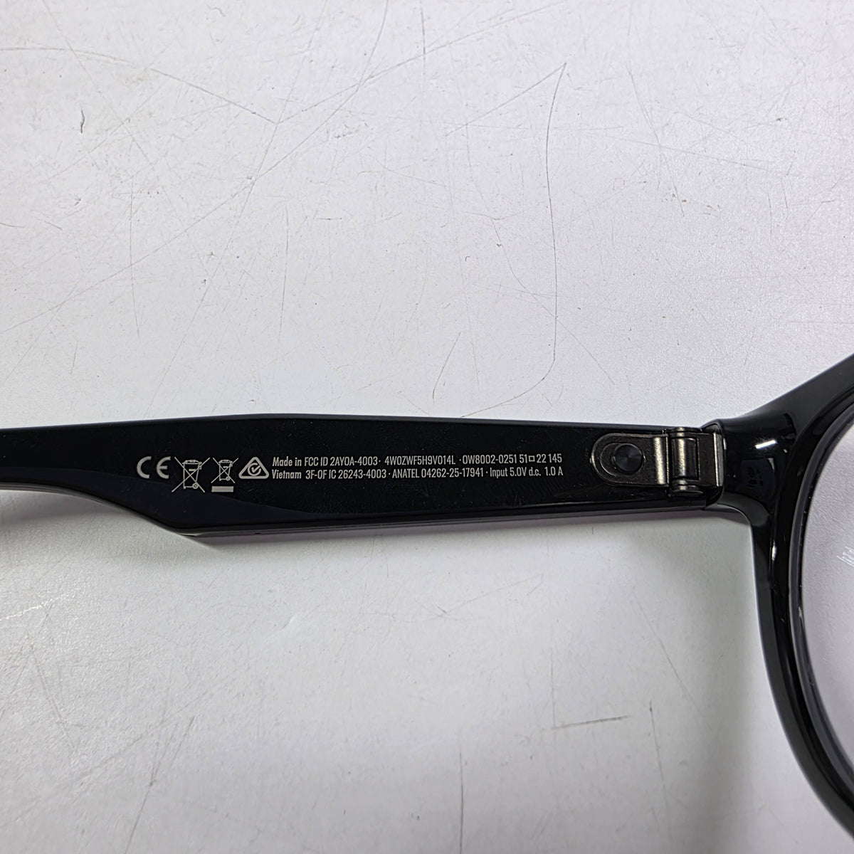 Oakley Meta HSTN Clear Transitions 00W8002 AI Smart Glasses