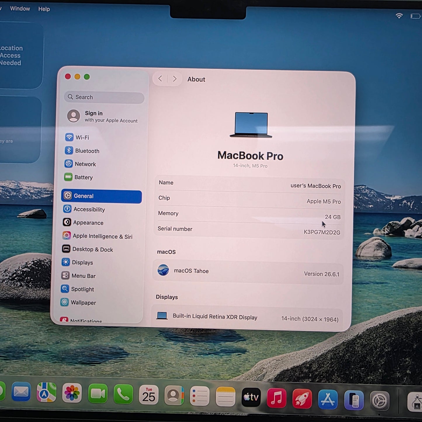 2026 Apple MacBook Pro 14" M5 Pro 16C GPU 4.6GHz 24GB RAM 1TB SSD A3426