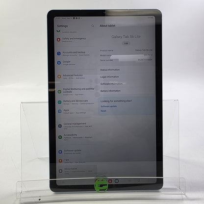 WiFi Only sam Galaxy Tab S6 Lite 10.4" 64GB Black SM-P610