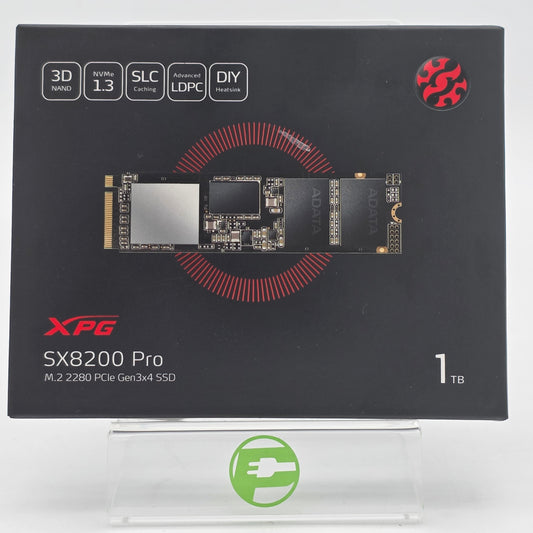New ADATA 2280mm SX8200 Pro 1TB M.2 NVMe Gen 3.0 x 4 SSD ASX8200PNP-1TT-C