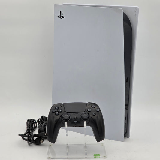 Sony PlayStation 5 Disc Edition PS5 825GB White Console Gaming System CFI-1215A